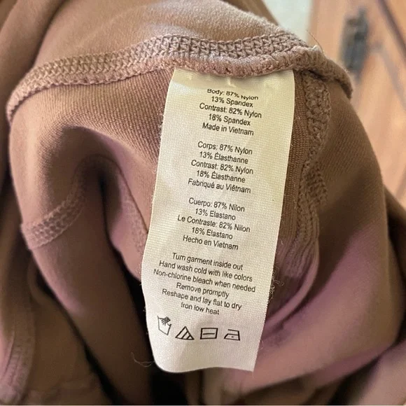 Alo Pink Stirrup Criss Cross Straps Athletic Pants Sz S - Picture 7 of 7